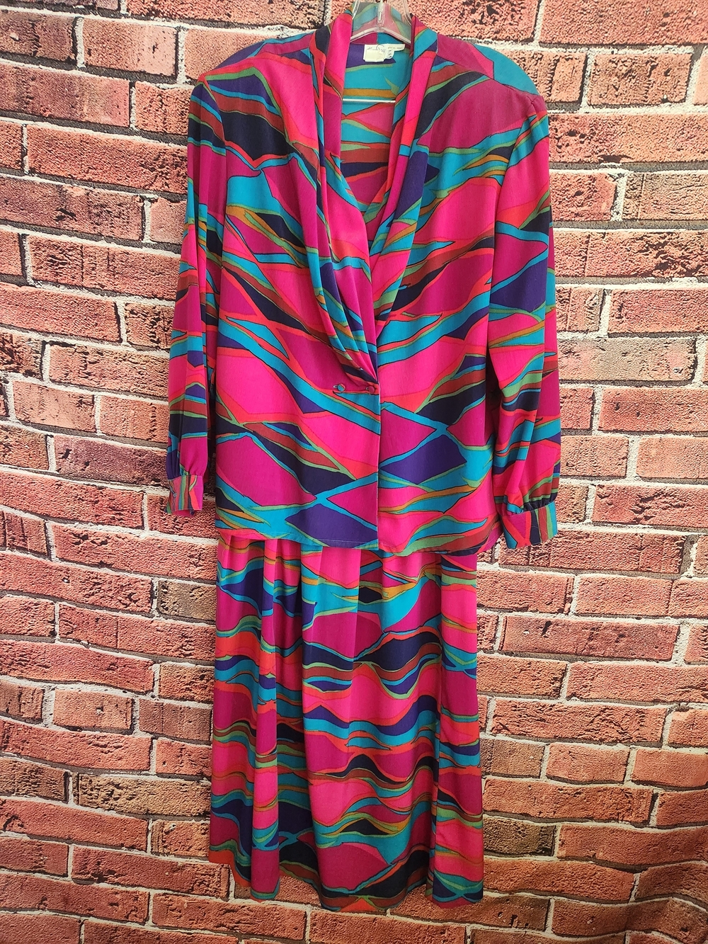 Vintage Two Piece Skirt Set